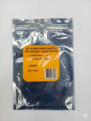 KIT CALEFONT JUNKERS 14 INYECTORES GAS LICUADO + LLAVE ESPECIAL