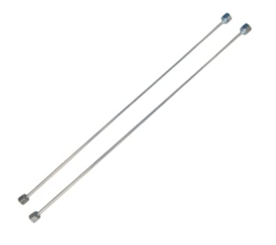 GUIA CAÑERIA DE ALUMINIO TUERCAS M12 20 CM