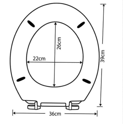ASIENTO TAPA W.C. VIENA (CAJA DE COLOR)