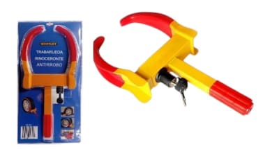 TRABARUEDA RINOCERONTE ANTIRROBO  BLOQUEO NEUMATICO STANDARD