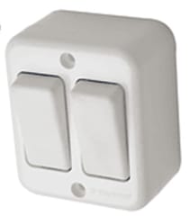 INTERRUPTOR SOBREPUESTO DOBLE