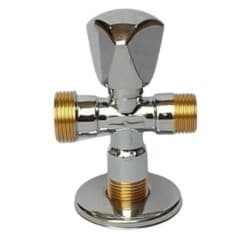 LLAVE ANGULAR 1/2  DOS SALIDAS 1/2