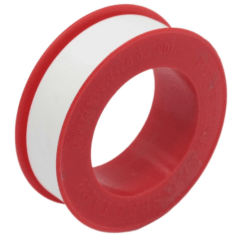 TEFLON MAESTRO 3/4PULG.AGUA 1OMT (ROJO)