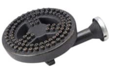 QUEMADOR FIERRO FUNDIDO CON CODO Ø21 CM