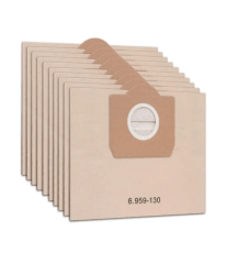 FILTRO ASPIRADORA KARCHER WD3/WD3 (PACK 10 BOLSAS DE PAPEL CAFE)