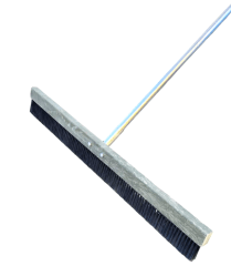 CEPILLO HORMIGON NEGRO DE FIBRA PLASTICA 1 MT