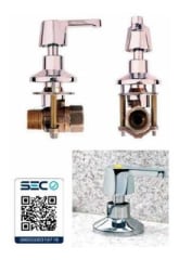 LLAVE PASO GAS ENCIMERA 1/2 HI HE  CERTIFICADA