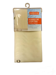 FORRO DE CORTINA DE BAÑO BEIGE (180 x 180 CM)
