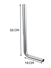 TUBO CONEXION FLUXOMETRO  