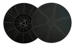 FILTRO CAMPANA COCINA REDONDO CARBON ACTIVADO