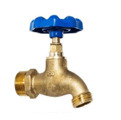 LLAVE JARDIN 1/2 Pulg. HE BRONCE AQUAKIT