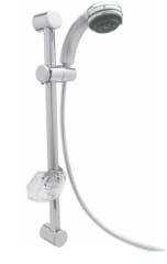 DUCHA TELEFONO CON BARRA AJUSTABLE Y FLEXIBLE 2 MT (BLISTER)