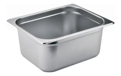 DEPOSITO ACERO INOXIDABLE #1/2 (33x27) ALTO 15 CM