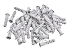 TARUGO PLASTICO Ø6 MM (BOLSA 100 UNIDADES)