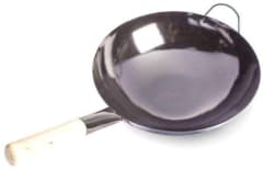 DISCO ASADOR ENLOZADO Ø40 CM CON MANGO