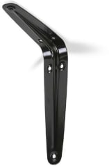 SOPORTE ESCUADRA METALICO NEGRO 30 x 35 CM