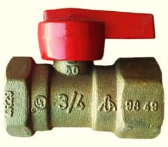 LLAVE PASO GAS 3/4