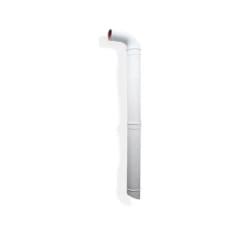 KIT DUCTO CALEFONT  Ø60 MM (LARGO 50 CM x 2)