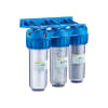 FILTRO PURIFICADOR DE AGUA 3 ETAPAS FLOWPRO ANTISARRO ABLANDADOR 3/4 (PP+CRISTALES+CTO) 3/42