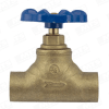 LLAVE PASO SOLDAR 3/4 bronce1