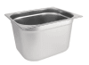 DEPOSITO GASTRONOMICO ACERO INOX #1/2 (33x27) ALTO 10 CM E=0.5 MM1