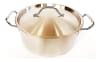 OLLA ACERO INOXIDABLE Ø30 CM TAPA ACERO INOX1