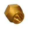 TUERCA 7/8 Pulg. CONICA SALIDA 3/8 Pulg. BRONCE1