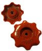 PERILLA METALICA ESTRELLA ROJA L21