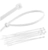 AMARRAS PLASTICAS BLANCAS 30 CM (100 UNIDADES)1