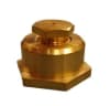 BASE HEXAGONAL LISA CON INYECTOR PERFORACION 5/161