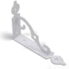 SOPORTE ESCUADRA METALICO TIPO S BLANCO 14 x 19 CM2