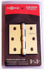 BISAGRAS PROFESIONAL INOXCROM BRONCEADA 3 x 3 x 2 MM (2 UNIDADES)1