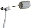 VALVULA ESTANQUE LATERAL ENTRADA 3/8 Pulg. BLANCA (HILO BRONCE)1