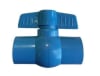 LLAVE PASO BOLA PVC 25 MM CELESTE (SIN HILO)1