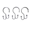 SET 12 ARGOLLAS (GANCHOS) ACERO INOXIDABLE REFORZADAS2