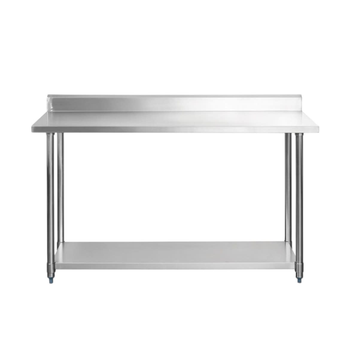 MESON ACERO INOXIDABLE C/RESPALDO 120 x 60 x 90 CM1