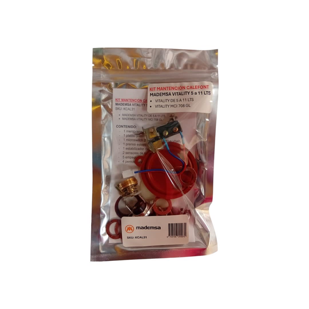KIT MANTENCION CALEFONT MADEMSA VITALITY 5 A 11LTS1