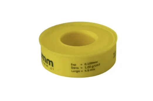 TEFLON PROFECIONAL 3/4 PULG.GAS 10 MT (AMARILLO)1