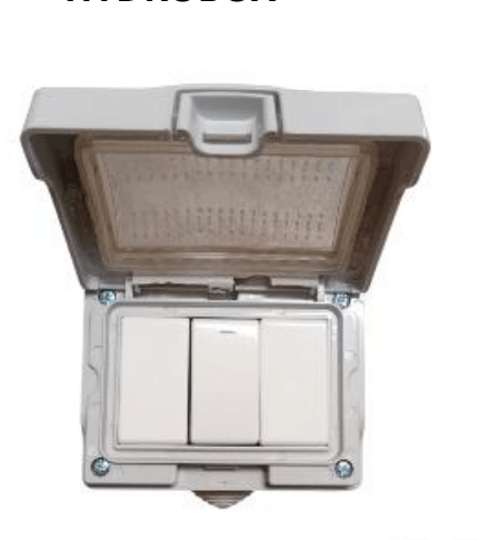 INTERRUPTOR SIMPLE PARA EXTERIOR HYDROBOX1