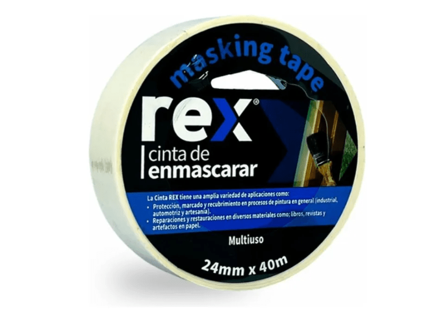 CINTA REX MASKING TAPE 18MM X 40M1