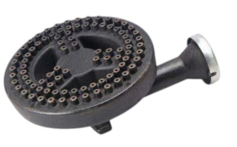 QUEMADOR FIERRO FUNDIDO CON CODO Ø21 CM1