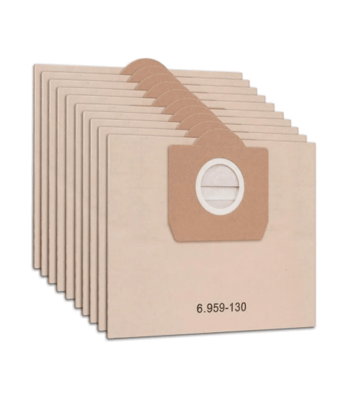 FILTRO ASPIRADORA KARCHER WD3/WD3 (PACK 10 BOLSAS DE PAPEL CAFE)1