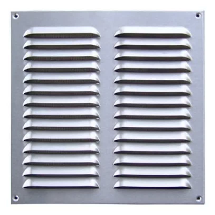 CELOSIA PARA VENTILACION CROMADA  25 x 20 CM2