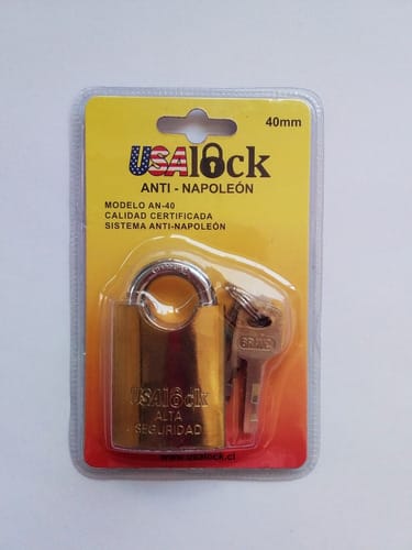 CANDADO ANTI-NAPOLEON 40 MM (BLISTER)1