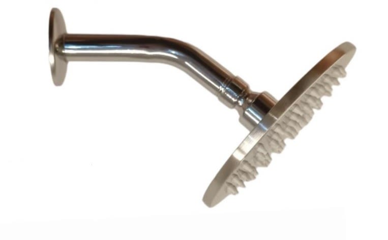 DUCHA FIJA METALICA Ø15 CM BRAZO 15 CM (CAJA)1