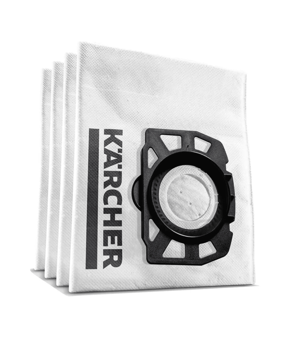 FILTRO ASPIRADORA KARCHER KFI357 CAJA AMARILLA WD2/WD3 (PACK 4 BOLSAS BLANCAS)1