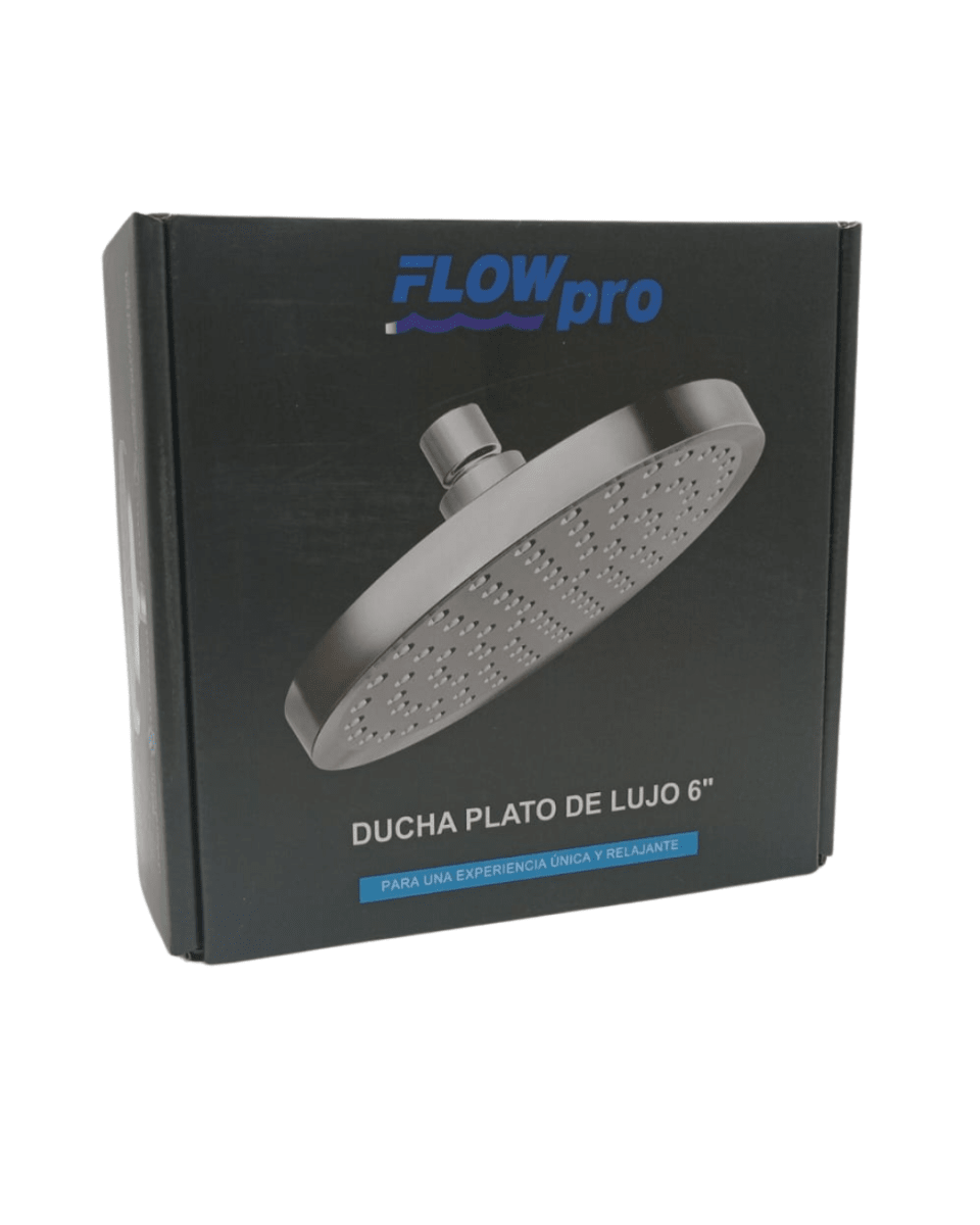 DUCHA PLATO DE LUJO REDONDA 6