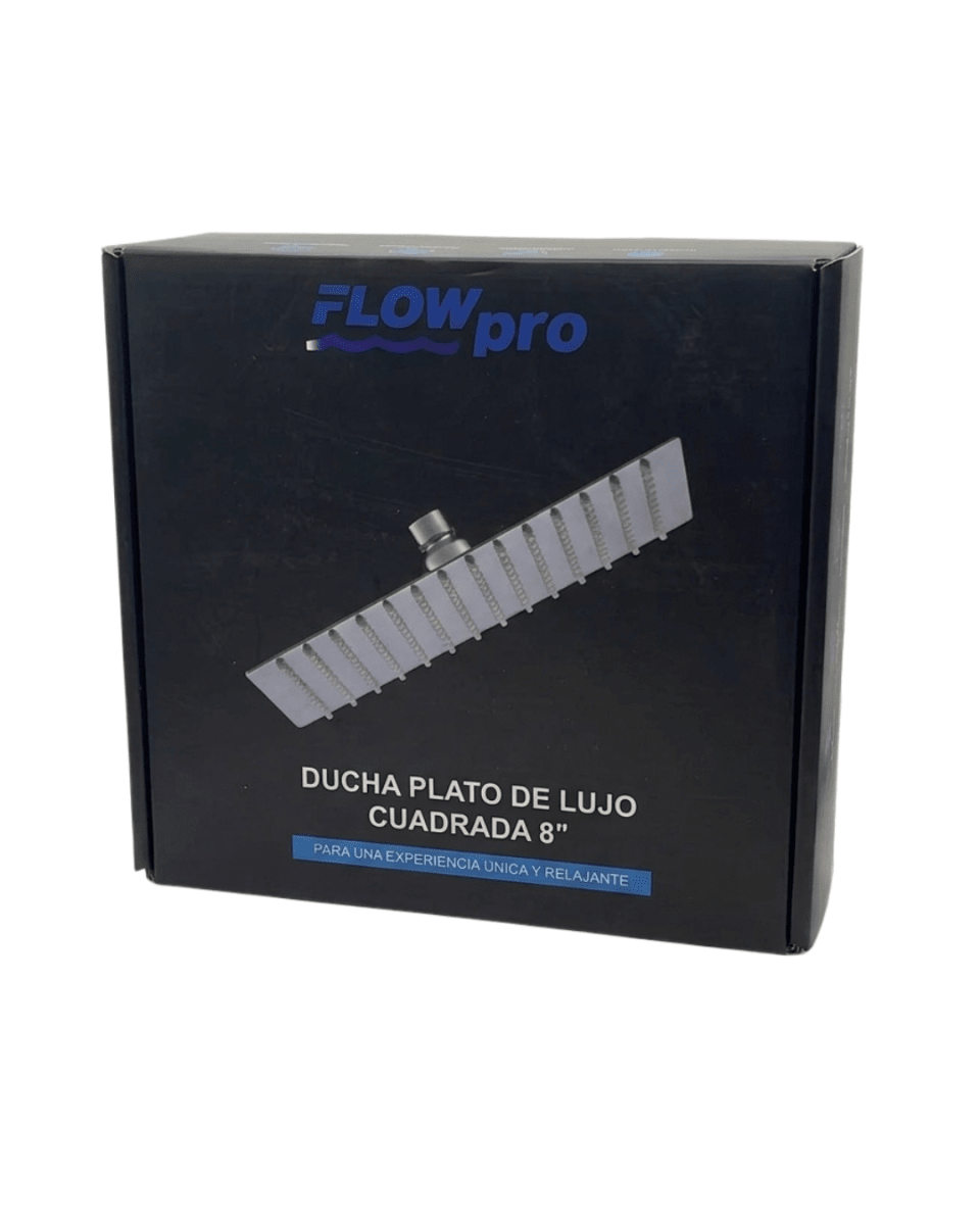 DUCHA PLATO DE LUJO CUADRADA 8