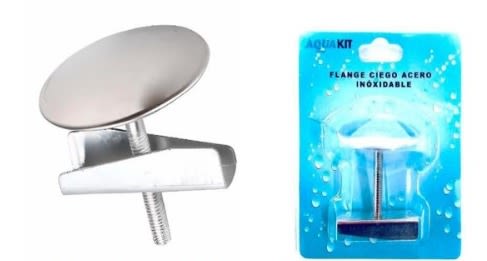 FLANGE CIEGO ACERO INOXIDABLE (BLISTER)1