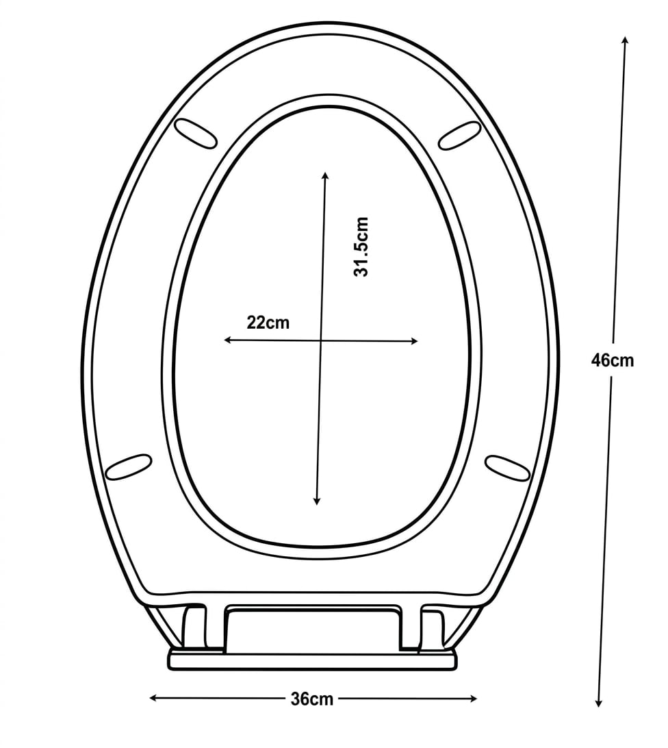 ASIENTO TAPA W.C. ELONGADO FLOWPRO2